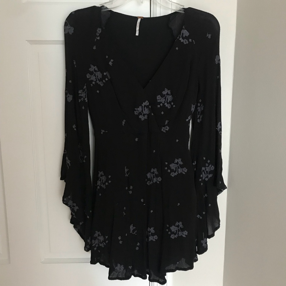 Free People bell sleeve Dress